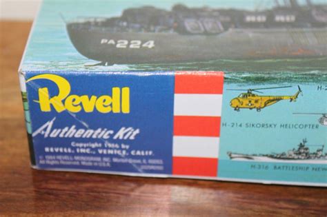 Revell Uss Montroseuss Randall Attack Transport Open Box Partially