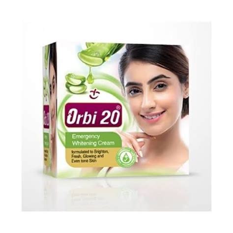 Orbi 20 Whitening face Cream – Jon's Cosmetics & Beauty Clinik