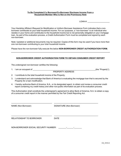 Fillable Borrower Signature Authorization Form Printable Forms Free