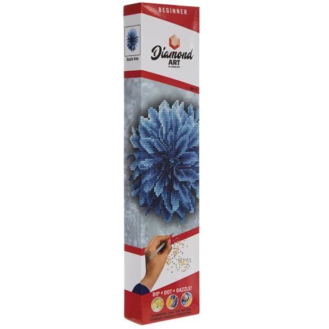 Blue Dahlia Diamond Art Beginner Kit Hobby Lobby 1868462