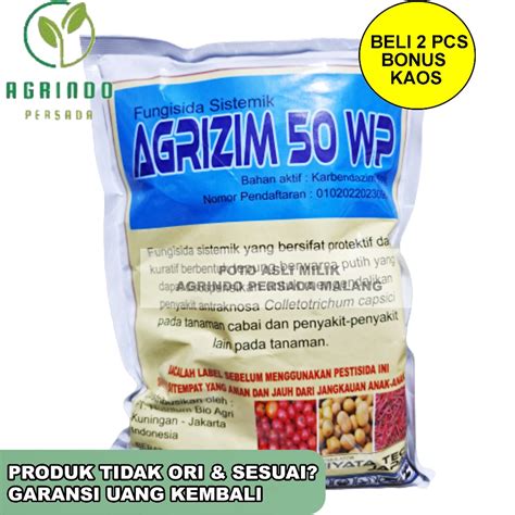 Jual Kekinian Fungisida Agrizim 50WP 500 Gram Fungisida Sejenis