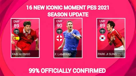 Upcoming New Iconic Moment In Pes Season Update Officially