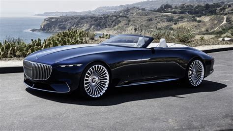 vision mercedes maybach  cabriolet top gear