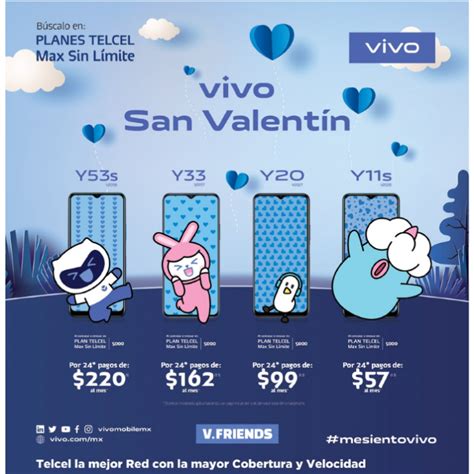 No dejes que San Valentín termine Ve por tu equipo de la marca Vivo hoy