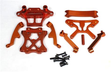 Cnc Aluminium Front Alloy Parts Kit Towers Bulkhead Supports Brace