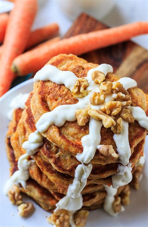 Carrot Cake Pancakes Spicy Southern Kitchen