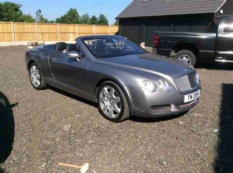 Bentley CONTINENTAL GTC AUTO SILVER PX. car for sale