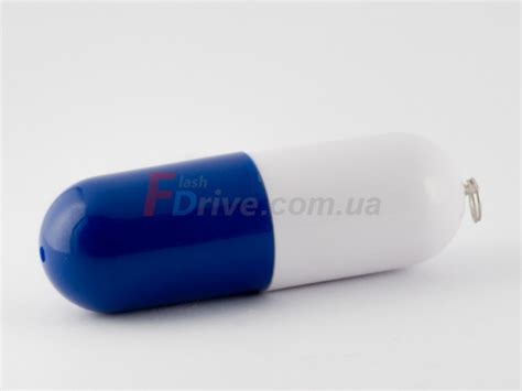 Флешка в виде капсулы | Флешки c логотипом, печать на флешках | Flash Drive