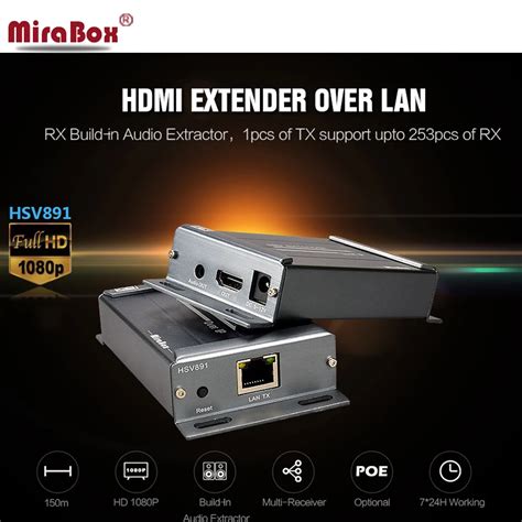 Over Tcp Ip Hdmi Extender Hsv Maximum Receivers With Audio