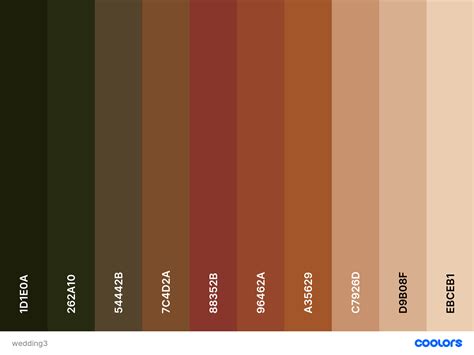 20 Brown Color Palettes With Names And Hex Codes Artofit