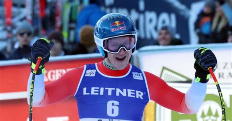 Odermatt In Testa Dopo La Prima Manche Del Gigante Di Adelboden Il