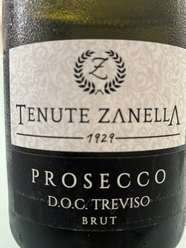 Tenute Zanella Prosecco Treviso Brut Vivino Us