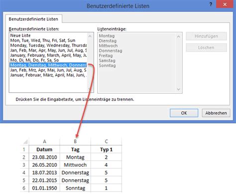 Excel Wochentag Berechnen Excel Funktion Wochentag