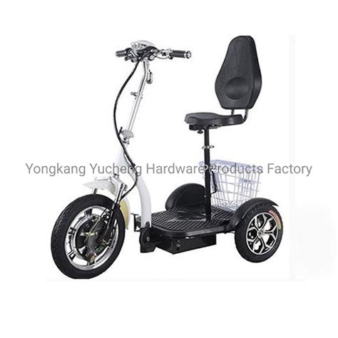 48V 12ah 3 Wheel Electric Scooter For Adult Electric Tricycle And