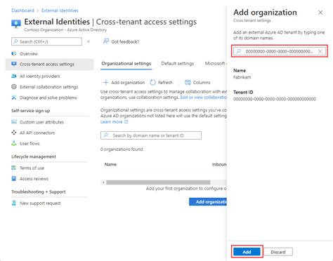 Configure B2b Collaboration Microsoft Cloud Settings Microsoft Entra Microsoft Learn