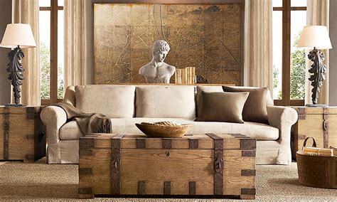 Amazing Living Rooms Inspired By Restoration Hardware