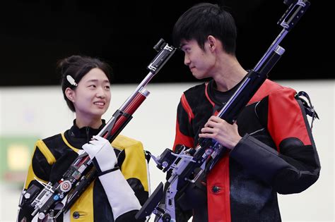 Chinese Shooters Win First Gold Medal At Paris Olympic Games Cgtn