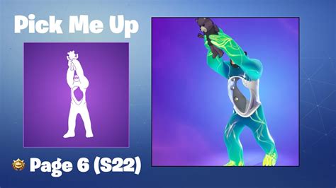 Pick Me Up Fortnite Emote YouTube