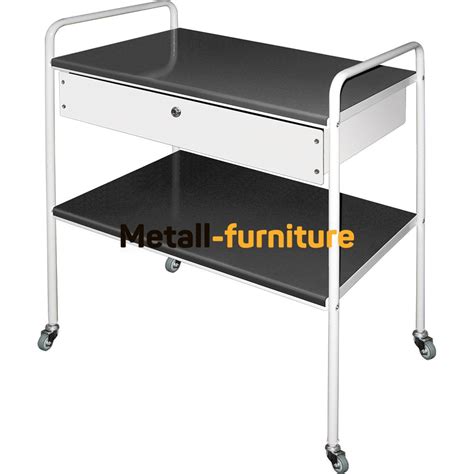 Столик инструментальный с ящиком SH-T011 купить недорого — Metall-furniture