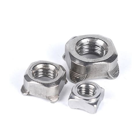 Factory Wholesale Welding Nuts Din Carbon Steel Spot Square Weld Nut