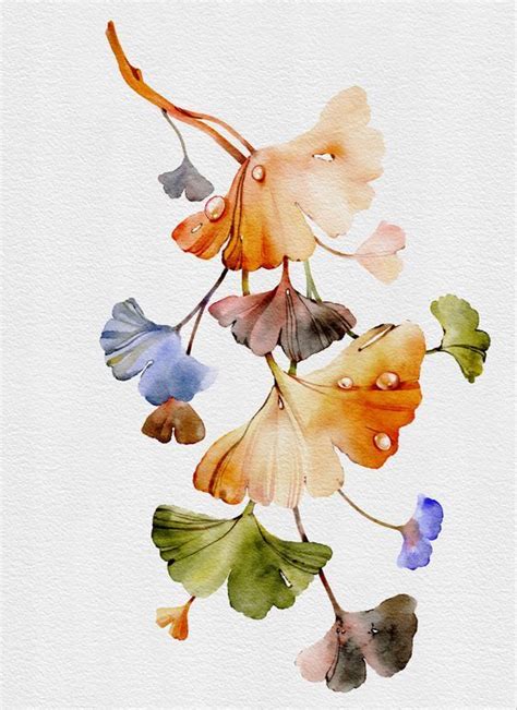 Pin By Pankaj Patel On Art Folk Art Flowers Watercolor Flower Art