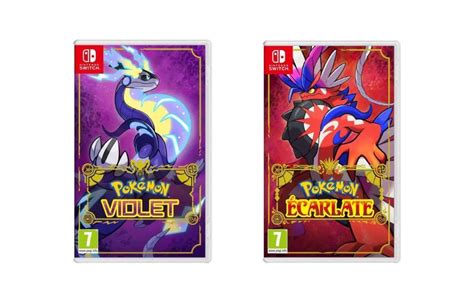 Les jeux vidéo Pokémon Violet et Écarlate pour Nintendo Switch en