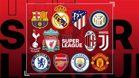European Super League Nine Rebel Clubs Accept Sanctions And Commit