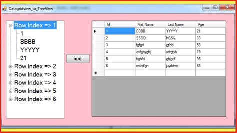 C Transfer Datagridview Data To Treeview Bahasa Pemrogaman Riset