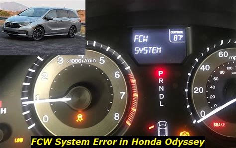 Check Fcw System Honda Odyssey