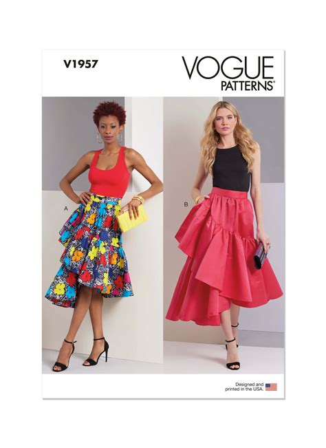 Vogue Patterns V1957 Misses Skirts Sewdirect