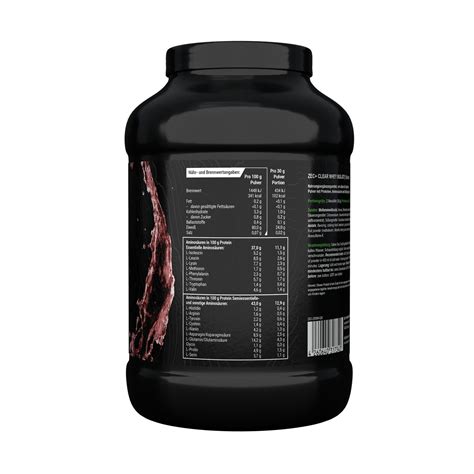 ZEC CLEAR WHEY ISOLATE Protein Eiweiß Kirsche 900 GR Shop Apotheke