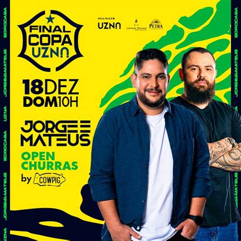 Uzna Jorge E Mateus Final Da Copa Em Sorocaba Evento ON