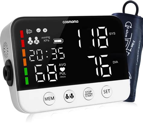 Cosmama Blood Pressure Monitor Upper Arm Cuff Automatic