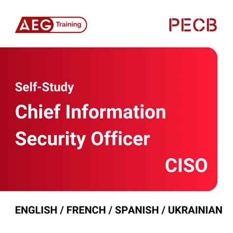 Ciso Pecb Chief Information Security Officer