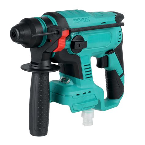 18v Cordless Rotary Hammer Drill Brushless Rechargeable Electric Hammer For Makita Battery