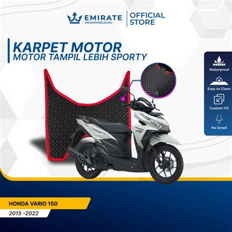 Jual Karpet Motor Alas Pijakan Kaki Motor Vario 150 20152022