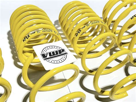 Apex Lowering Springs 2540mm For Vw Polo 6r Above 930kg Ebay