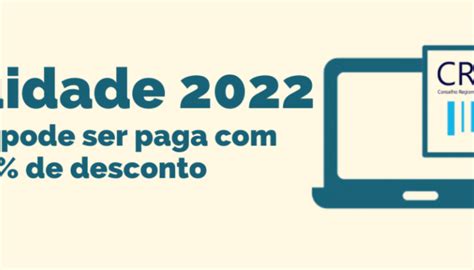 Boleto Da Anuidade De J Pode Ser Retirado No Site Do Crf Mt