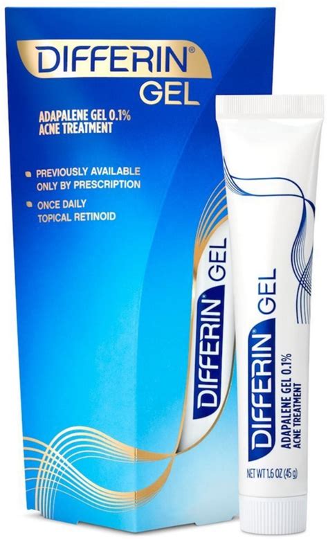 Buy 2 Pack Differin Adapalene Gel 0 1 Acne Treatment 1 60 Oz Online