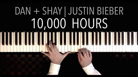 Dan Shay Justin Bieber Hours Piano Cover With Lyrics