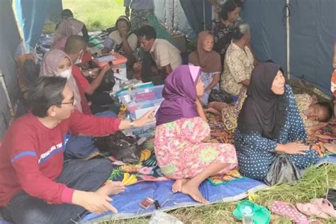 Warga Terdampak Banjir Jotangan Mojokerto Keluhkan Gatal Dan Diare