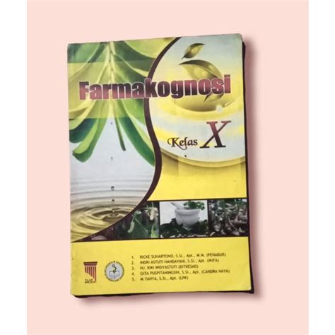 Jual Buku Farmakognosi Kelas X Shopee Indonesia