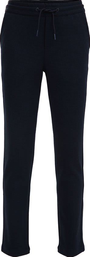 WE Fashion Jongens Slim Fit Pantalon Met Structuur Bol