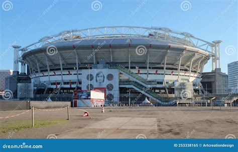 Johan Cruijff Stadium In Amsterdam Editorial Image Image Of Building