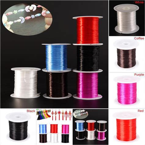 Spool Of Crystal Clear Strong Stretchy Elastic Beading Thread Cord