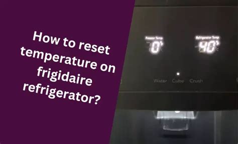 How To Level Frigidaire Refrigerator Quick And Easy Tips