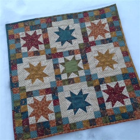 Star Twist Quilt By Krystyn In Helping Hands Collection By Kim Diehl Star Quilts Mini Quilts