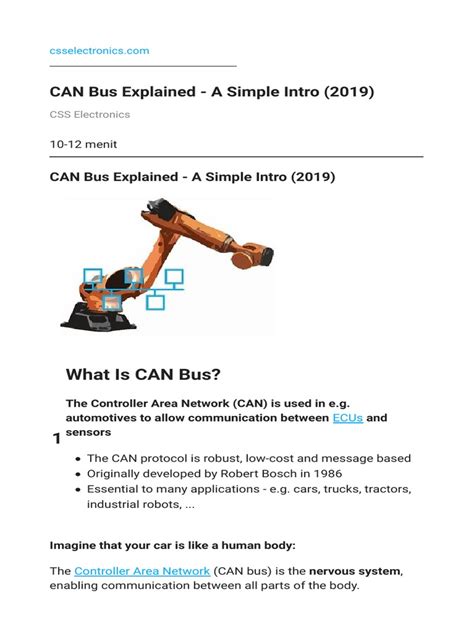 Can Bus Explained Pdf