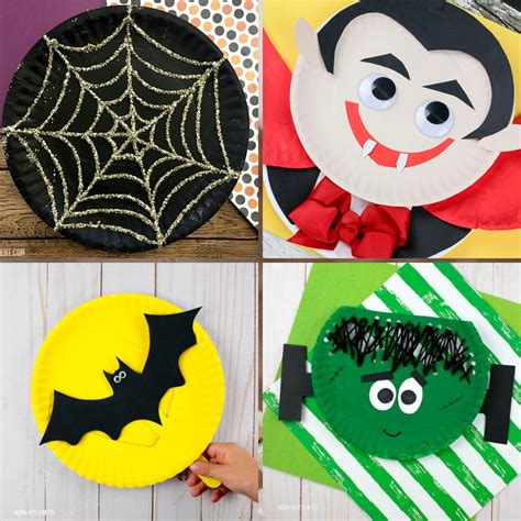 21 Incredible Halloween Paper Plate Crafts for Kids – The Organized Mom