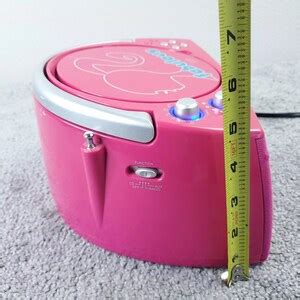 Barbie Glamtastic Boombox Cd Player Radio Am Fm Stereo Fabulous Pink